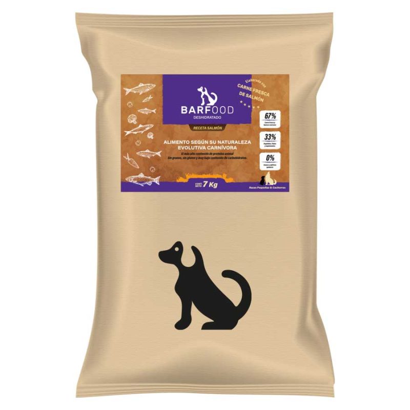 Raza-Pequeña-&-Cachorro-Deshidratado-Salmón-7kg