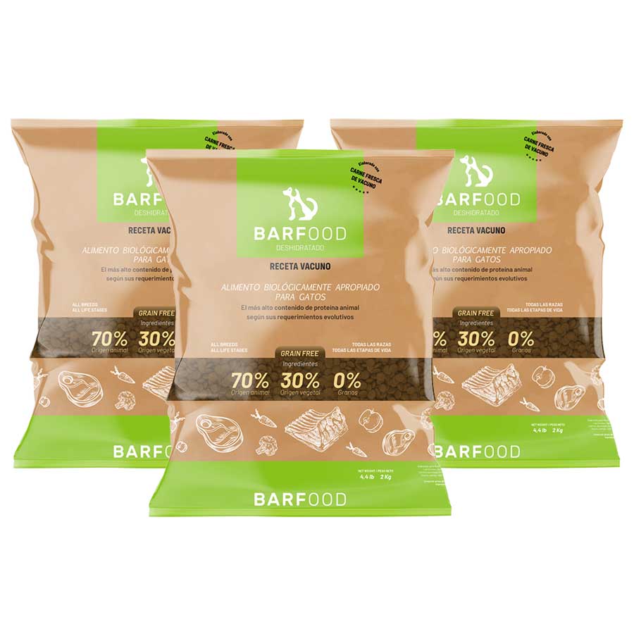 Deshidratado 3×2 Gato 2Kg